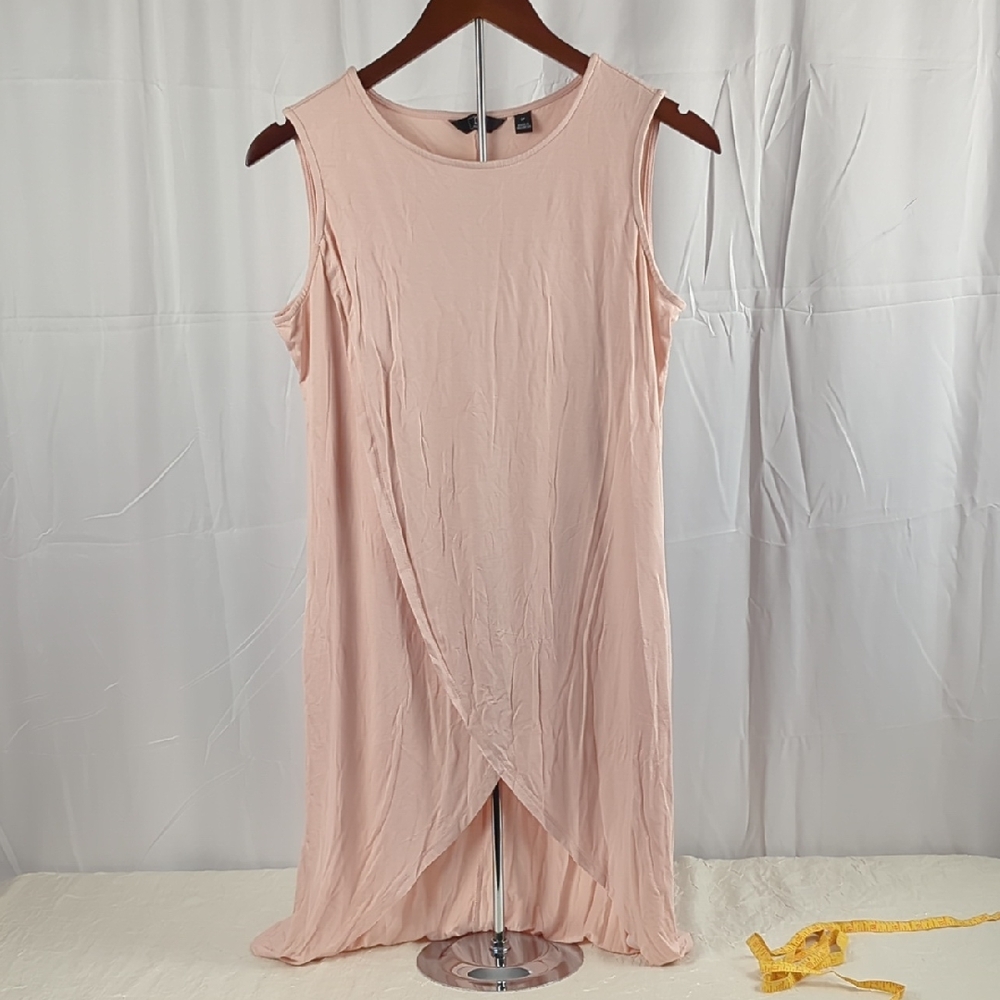 Very G Blush Pink Sleeveless Midi Top